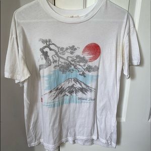 UO “mount fuji” graphic tee